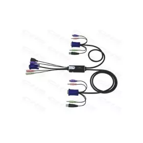 ATEN KVM Switch 2PC PS/2+USB+kábel