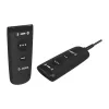 ZEBRA Bluetooth vonalkód olvasó, CS6080, BT, 2D, BT (5.0), kit (USB), black