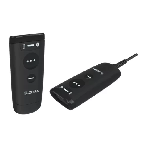 ZEBRA Bluetooth vonalkód olvasó, CS6080, BT, 2D, BT (5.0), kit (USB), black