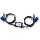 ATEN KVM Switch Easy KVM switch - 2PC PS/2 +kábelkészlet+audio