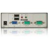 Aten CS72U-A7 2 portos USB2.0 KVM switch +audio