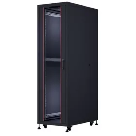   FORMRACK 16U Cosmoline 600x1000 19" szabadon álló rack szekrény - RAL9005 fekete