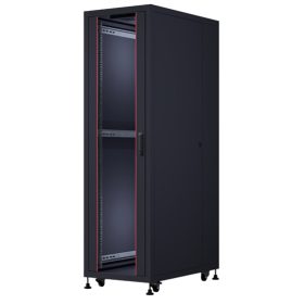   FORMRACK 20U Cosmoline 600x1000 19" szabadon álló rack szekrény - RAL9005 fekete