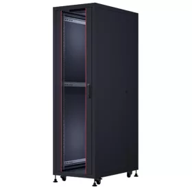   FORMRACK 32U Cosmoline 600x1000 19" szabadon álló rack szekrény - RAL9005 fekete