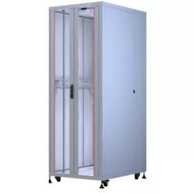   FORMRACK 32U Cosmoline 800x1000 19" szabadon álló rack szekrény - RAL7035 szürke