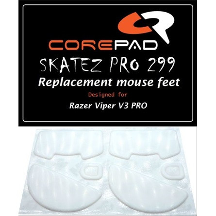 Corepad Skatez PRO 299 Razer Viper V3 Pro gaming egértalp