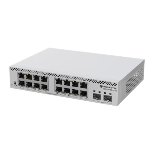MikroTik CSS318-16G-2S+IN 16-Portos Gigabites Switch 2 SFP+ Porttal