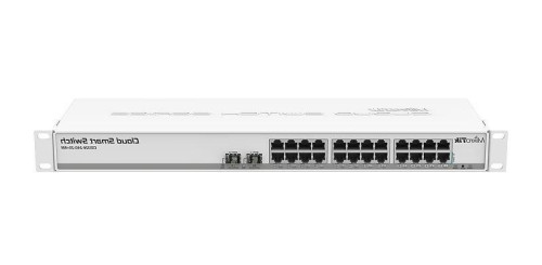 MIKROTIK RouterBOARD Cloud Smart Switch CSS326-24G-2S+RM + SwOS (24x GLAN; 2x SFP+) rack