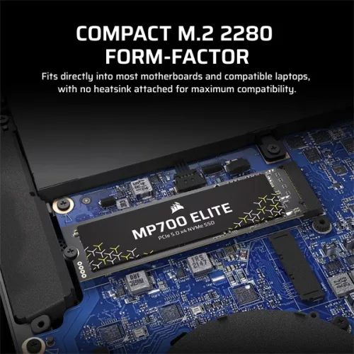 CORSAIR SSD MP700 ELITE M.2 2280 PCIe 5.0 x4 1000GB NVMe