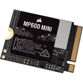 Corsair MP600 MINI 2TB PCIe x4 (4.0) M.2 2230 SSD fekete