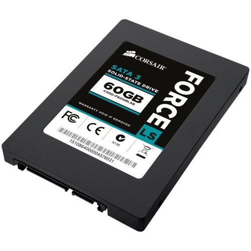 CORSAIR Force LS CSSD-F60GBLSB 60GB SSD, 2.5'' 7mm, SATA 6Gb/s, Read/Write: 540 / 440 MB/s,  Random Read/Write IOPS 43K/23K