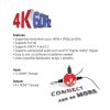 Club 3D ADA Club3D HDMI 2.0 4K60Hz UHD Splitter 4 Ports