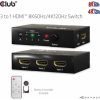 Club 3D ADA Club3D HDMI 2.1 UHD Switchbox 3 Ports