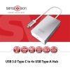 Club 3D ADA Club3D USB TYPE C 3.1 GEN 1 TO 4 USB TYPE A USB 3.1 GEN 1 INCLUSIVE 1 PORT BC1.2 TÖLTŐ