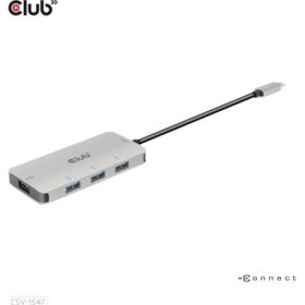 Club 3D USB Hub - CSV-1547 (USB-C Gen 2 to 4xUSB-A 10 Gbps)