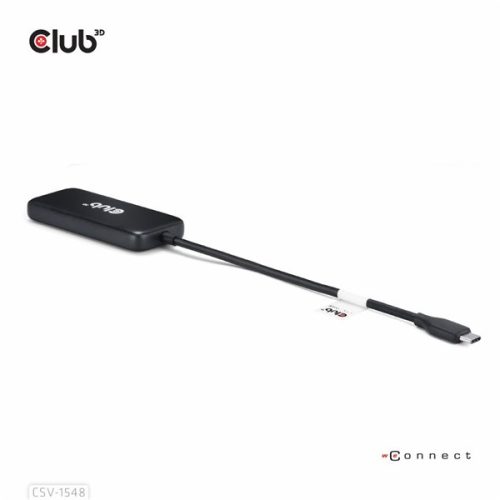 Club 3D USB Hub - CSV-1548 (USB-C Gen 2 to 4xUSB-C PD 3.0, 10 Gbps)