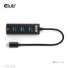 Club 3D USB Club3D USB Type-C 3.2 Gen1 to 3 Ports USB Type-A with Gigabit Ethernet