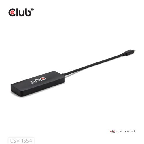 Club 3D USB Hub - CSV-1554 (3.2 USB-C to 3xHDMI, 4k60Hz)