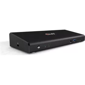   Club 3D Notebook Dokkoló - CSV-1562 (60W, 3.2 USB-C to 3xHDMI, 2x DP, 6x 3.2 USB-A, RJ45. 3,5 Jack)