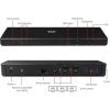 Club 3D Notebook Dokkoló - CSV-1562 (60W, 3.2 USB-C to 3xHDMI, 2x DP, 6x 3.2 USB-A, RJ45. 3,5 Jack)