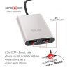 Club 3D ADA Club3D Thunderbolt 3 to Dual DisplayPort 1.2 4K60Hz UHD Adapter