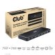 Club 3D Notebook Dokkoló - CSV-1582 (Thunderbolt 4, DP, 2xHDMI, USB-C, 4xUSB-A, SD, TF, RJ45, 3,5 Jack, 140W DC)