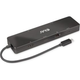   Club 3D USB Hub - CSV-1584 (3.2 USB-C Gen 2 to USB-C, 2xUSB-A, USB-C 100W PD, HDMI, RJ45, 8K60hz)