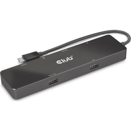 Club 3D USB Hub - CSV-1584 (3.2 USB-C Gen 2 to USB-C, 2xUSB-A, USB-C 100W PD, HDMI, RJ45, 8K60hz)