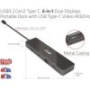 Club 3D USB Hub - CSV-1584 (3.2 USB-C Gen 2 to USB-C, 2xUSB-A, USB-C 100W PD, HDMI, RJ45, 8K60hz)