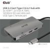 Club 3D ADA Club3D USB-C 8-1 HUB DUAL HDMI