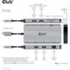 Club 3D ADA Club3D USB-C 8-1 HUB DUAL HDMI