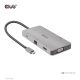 Club 3D USB Hub - CSV-1594 (3.1 USB-C Gen 1 to HDMI, 2xUSB-A Gen 1, USB-C Gen 1, VGA, SD, Micro SD 3.0, RJ45, 3,5 Jack)