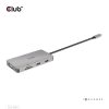 Club 3D USB Hub - CSV-1594 (3.1 USB-C Gen 1 to HDMI, 2xUSB-A Gen 1, USB-C Gen 1, VGA, SD, Micro SD 3.0, RJ45, 3,5 Jack)