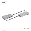 Club 3D USB Hub - CSV-1594 (3.1 USB-C Gen 1 to HDMI, 2xUSB-A Gen 1, USB-C Gen 1, VGA, SD, Micro SD 3.0, RJ45, 3,5 Jack)