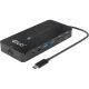 Club 3D USB Hub - CSV-1595 (USB-C Gen 1 to 2xHDMI, 2xUSB-A Gen 1, USB-C Gen 1 100W PD 3.0, RJ45, 3,5 Jack, 4k60Hz)