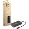 Club 3D DOC Club3D USB Gen2 Type-C to Dual DisplayPort 4k60Hz 7-in-1 Portable Dock
