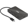 Club 3D DOC Club3D USB Gen2 Type-C to Dual DisplayPort 4k60Hz 7-in-1 Portable Dock