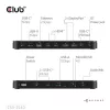 Club 3D Notebook Dokkoló - CSV-2540 (USB-C to 2xUSB-C, 2xUSB-A, 2xHDMI, 2xDP, RJ45, SD/MicroSD, 100W PD, 4K60hz)