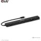Club 3D USB Hub - CSV-2550 (USB-C to 3xUSB-C, 3xUSB-A, RJ45, SD/MicroSD, 140W PD, HDMI, 8K30hz)