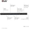 Club 3D USB Hub - CSV-2550 (USB-C to 3xUSB-C, 3xUSB-A, RJ45, SD/MicroSD, 140W PD, HDMI, 8K30hz)