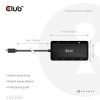 Club 3D USB Hub - CSV-2552 (USB-C to 2xUSB-C, 2xUSB-A, 2xHDMI, RJ45, SD/MicroSD, 100W PD, 4K60hz)