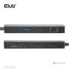 Club 3D USB Hub - CSV-2552 (USB-C to 2xUSB-C, 2xUSB-A, 2xHDMI, RJ45, SD/MicroSD, 100W PD, 4K60hz)