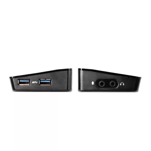 Club 3D Notebook Dokkoló - CSV-3103D (DUAL DISPLAY/4K, 3.2 USB-A to HDMI, DP, DVI-D, 3xUSB-A, RJ45, 3.5 Jack Audio +Mic)
