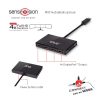 Club 3D USB Hub - CSV-6400 (Multi Stream, DisplayPort 1.2 to 4xDisplayPort, 4x1080p 60Hz)