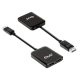 Club 3D USB Hub - CSV-7200 (Multi Stream, DisplayPort 1.4 to 2xDisplayPort, 2x4K60Hz)