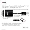 Club 3D USB Hub - CSV-7200H (Multi Stream, DisplayPort 1.4 to 2xHDMI, 2x4K60Hz)