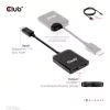 Club 3D MST Hub - CSV-7200H (DisplayPort 1.4 to 2x HDMI, 2x 4K60Hz)