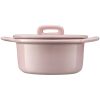 BUYDEEM Ceramic Mini Cocotte, model CT1002, color Pale Dogwood