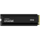 Crucial P510 2TB PCIe Gen5 NVMe 2280 M.2 SSD with heatsink