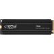 Crucial T700 2TB PCIe Gen5 NVMe M.2 SSD with heatsink, EAN: 649528936721